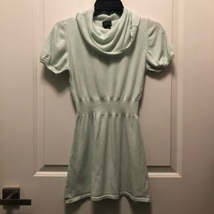 Joyce Leslie Light Mint Green Cowl Neck Top Small